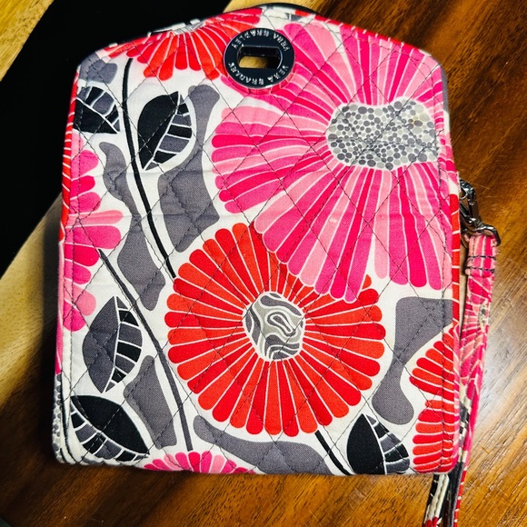 Vera Bradley Folding Wallet/Wristlet - Modern Floral Print - Picture 2 of 6